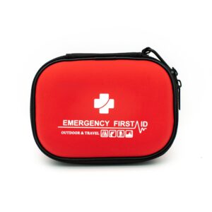 Lightweight PU Fabric First Aid Kit for Outdoor and Travel Emergencies