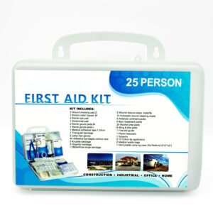 Waterproof Plastic First Aid Kit for Car, Camping, and Outdoor Use