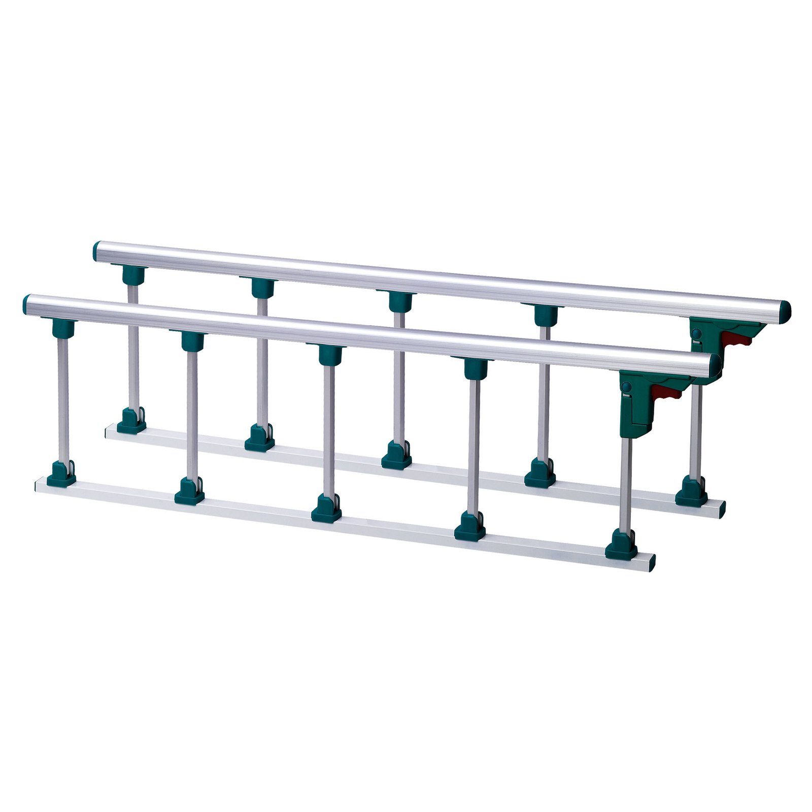 Hospital bed aluminum alloy guardrail - Image 2