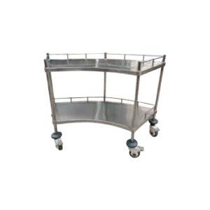 Stainless steel trolley